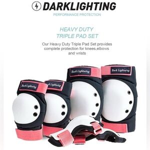 Dark Lightning Elbow, Knee, Wrist Pads